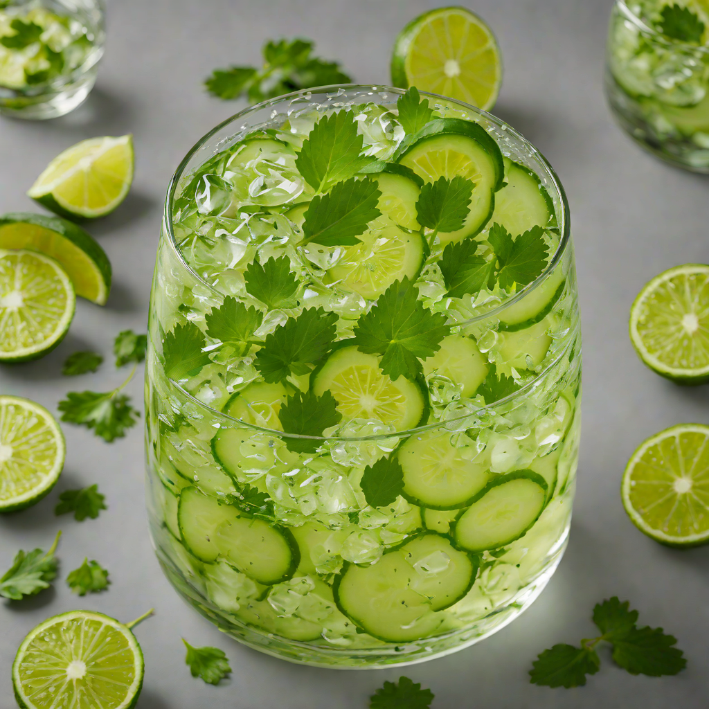 Cilantro-Cucumber Gin Smash
