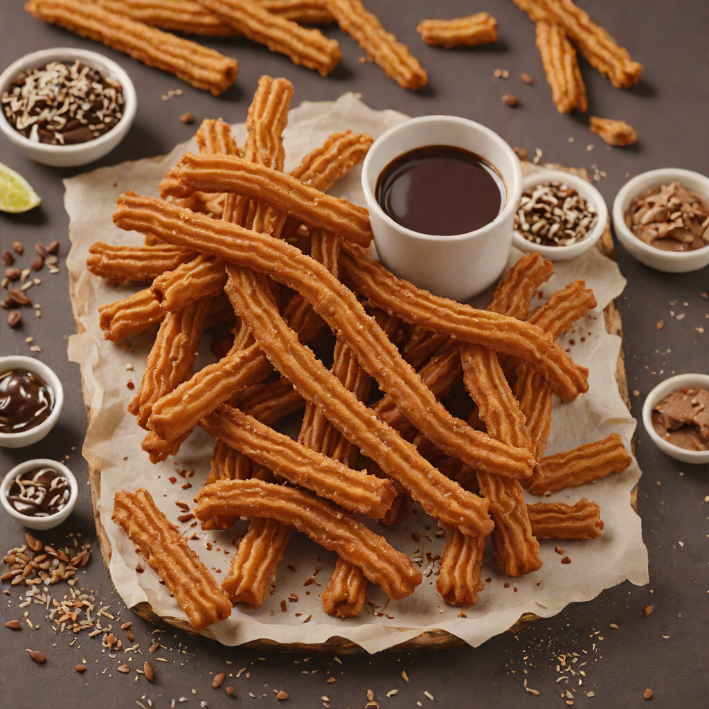 Sweet and Spiced Mexican Chocolate Churros