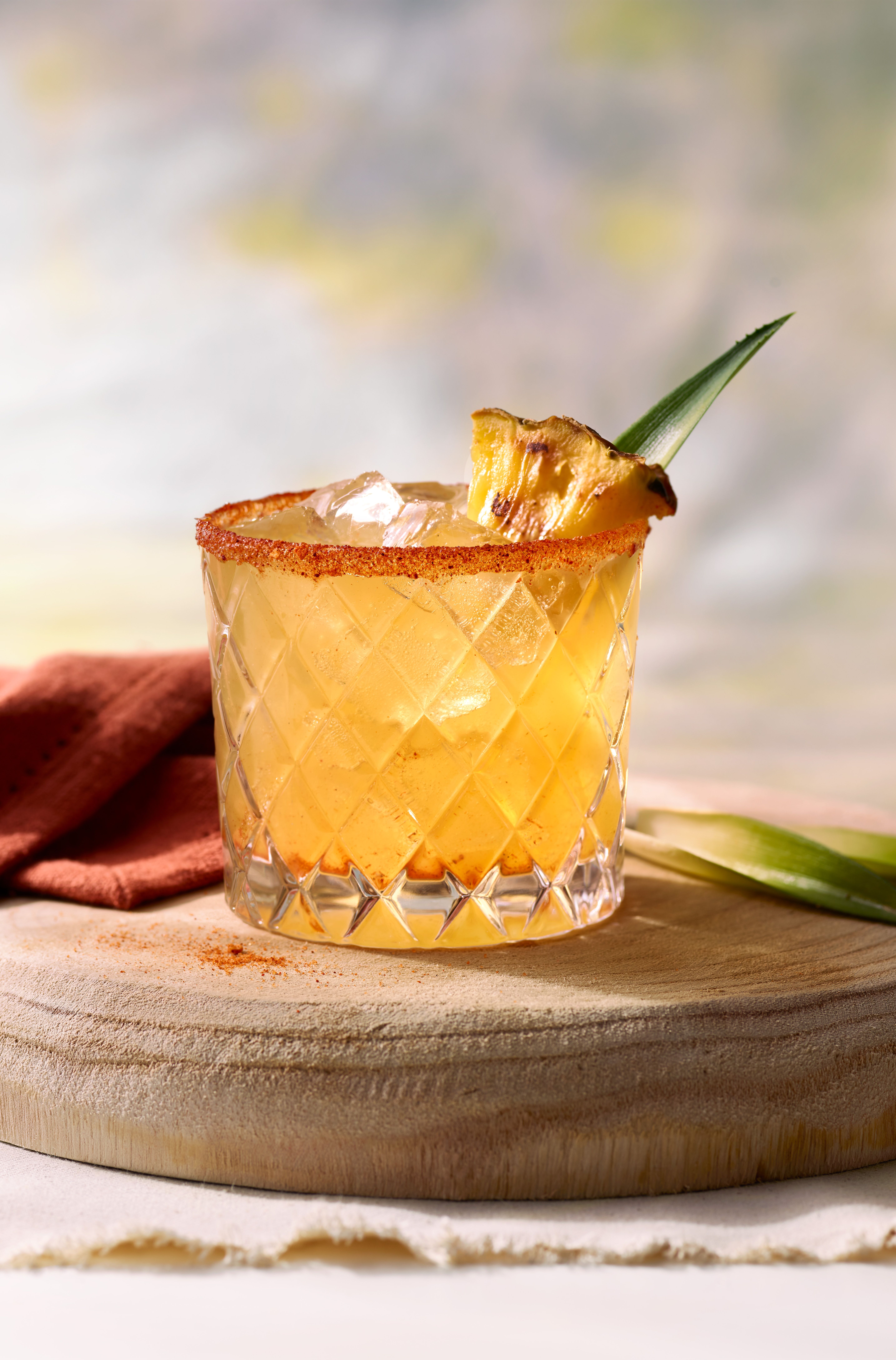 Smoky Mesquite-Grilled Pineapple Margarita