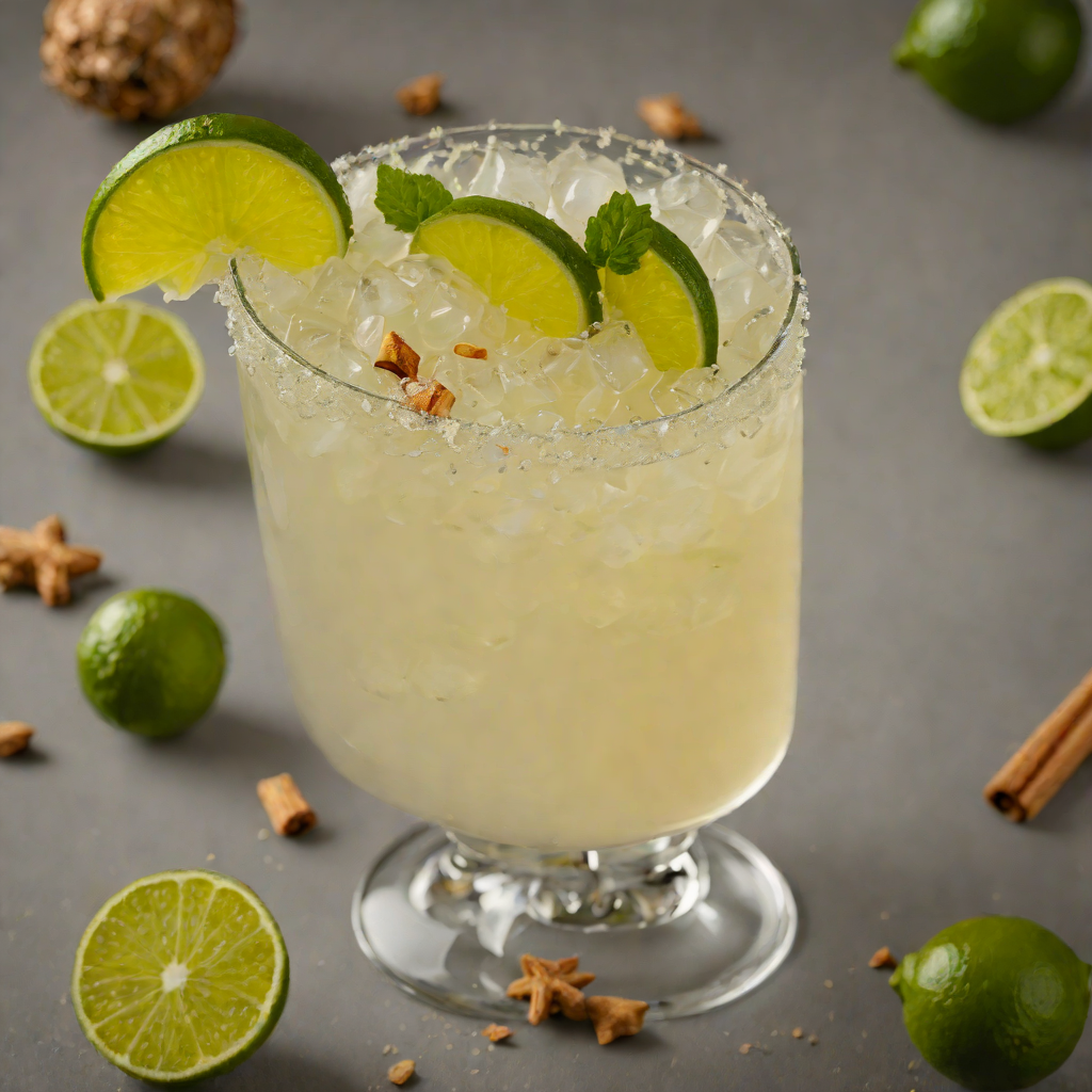 Ginger-Lime Spiced Rum Daiquiri