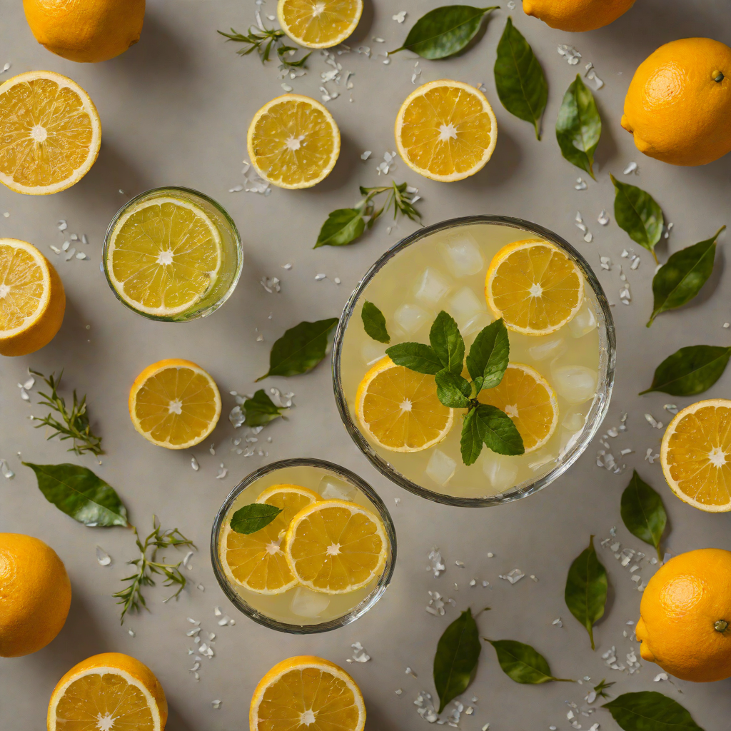 Herbal Citrus Mezcal Sour