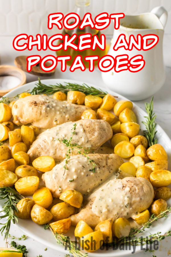 Lemon-Dill Herb Chicken with Lemon-Herb Roasted Potatoes
