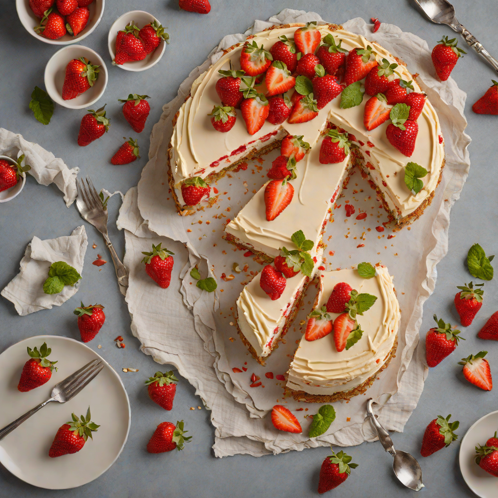 No-Bake Strawberry Cheesecake Icebox Cake
