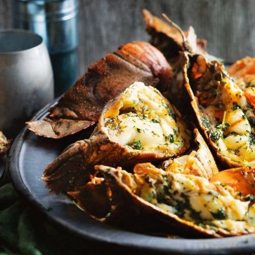 Sautéed Moreton Bay Bugs with Garlic and Lemon Myrtle