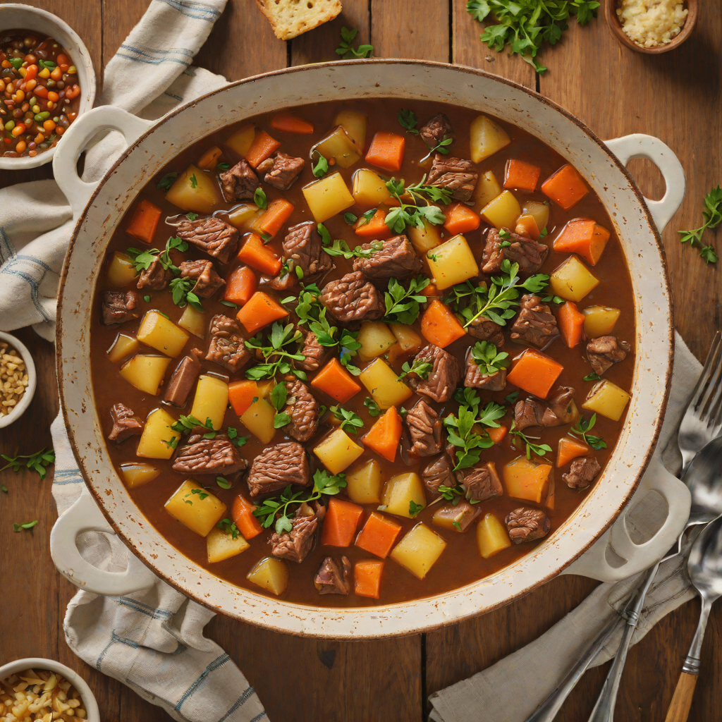 Northwestern Spiced Beef and Root Vegetable Stew