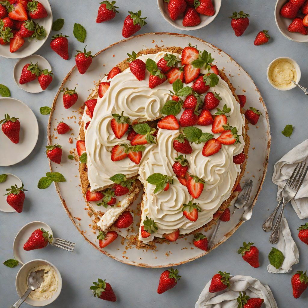 No-Bake Strawberry Mascarpone Icebox Cake