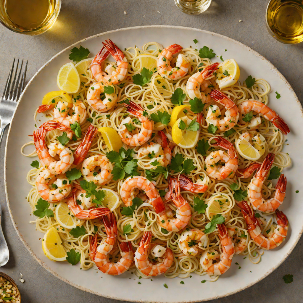 Sautéed Gulf Coast Shrimp with Garlic and White Wine