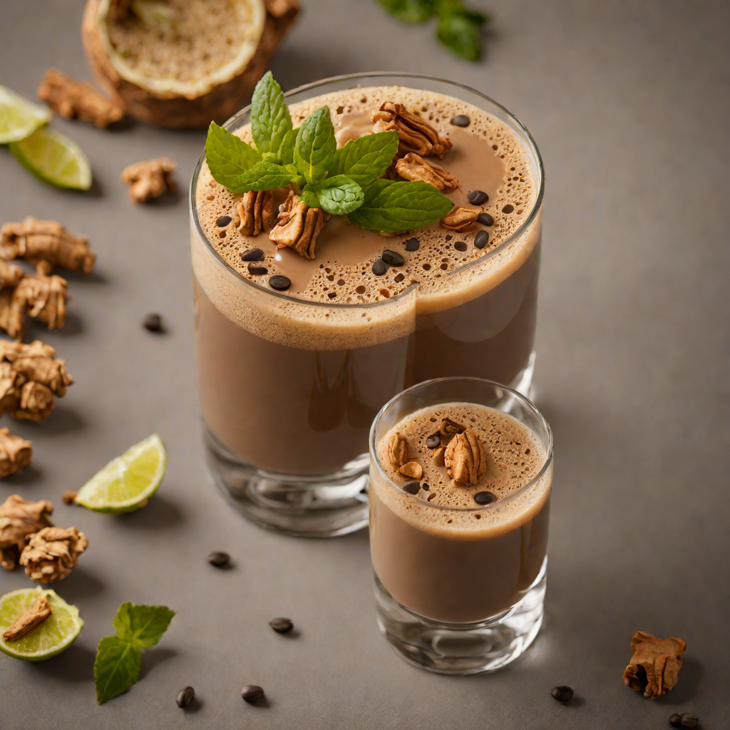 Ginger-Spiced Vietnamese Coffee Cocktail
