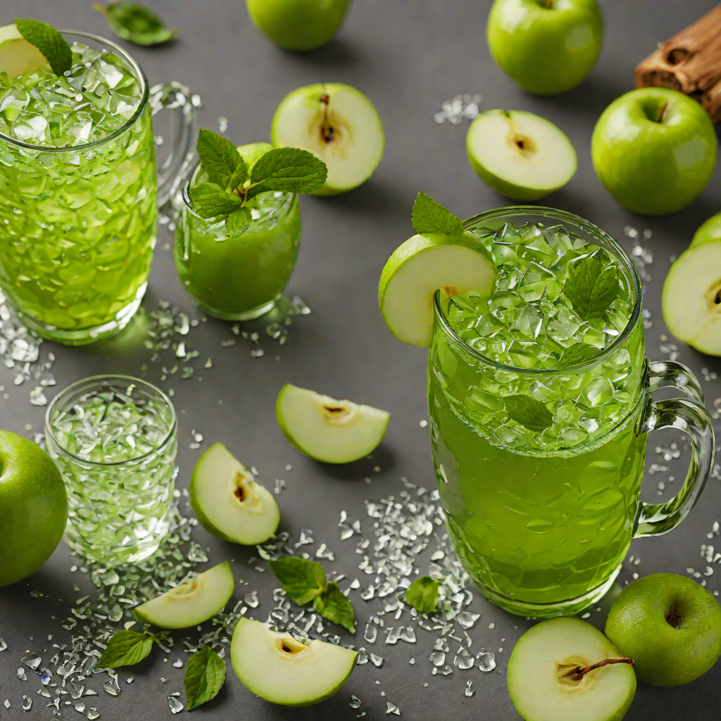 Sparkling Wicked Green Apple Mule