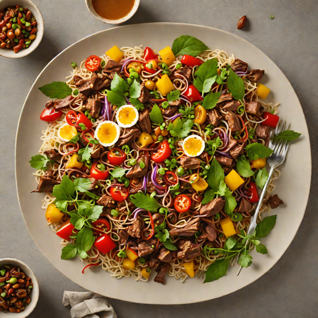 Spiced Kangaroo Stir-Fry with Bush Tomato and Kakadu Plum