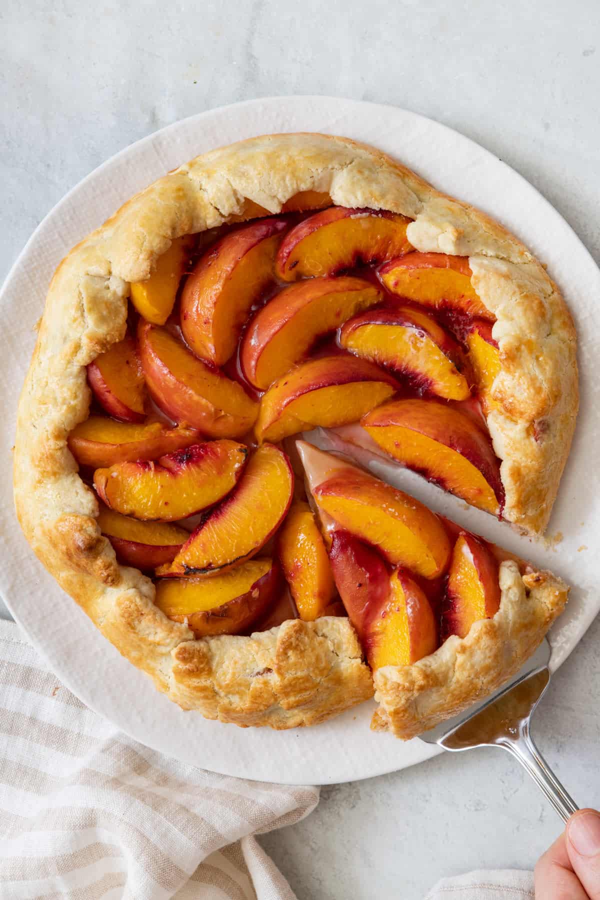 Desire Delight Peach Galette