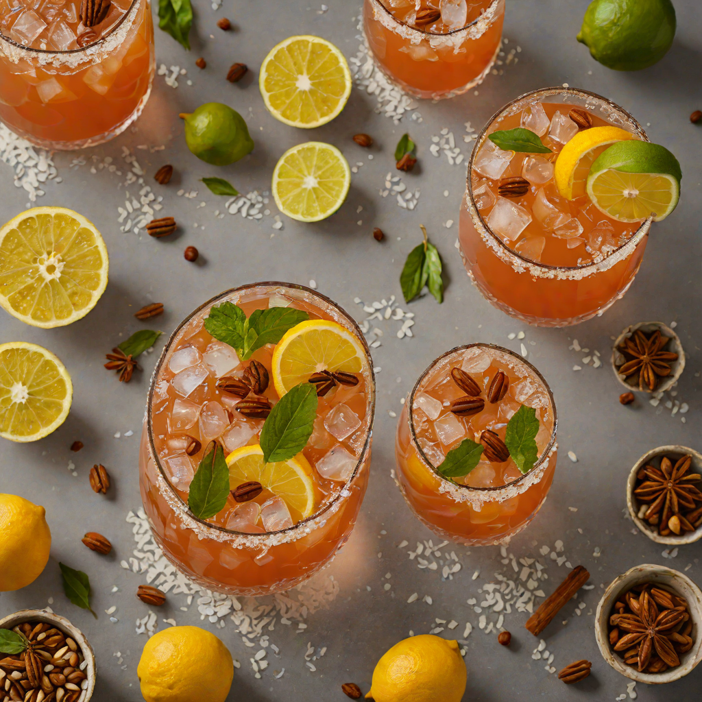 Cardamom-Spiced Rum Punch