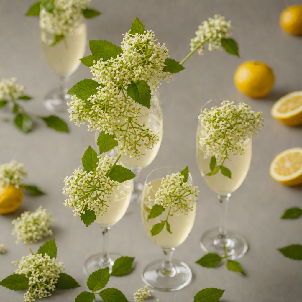 Wickedly Sweet Elderflower Sparkler