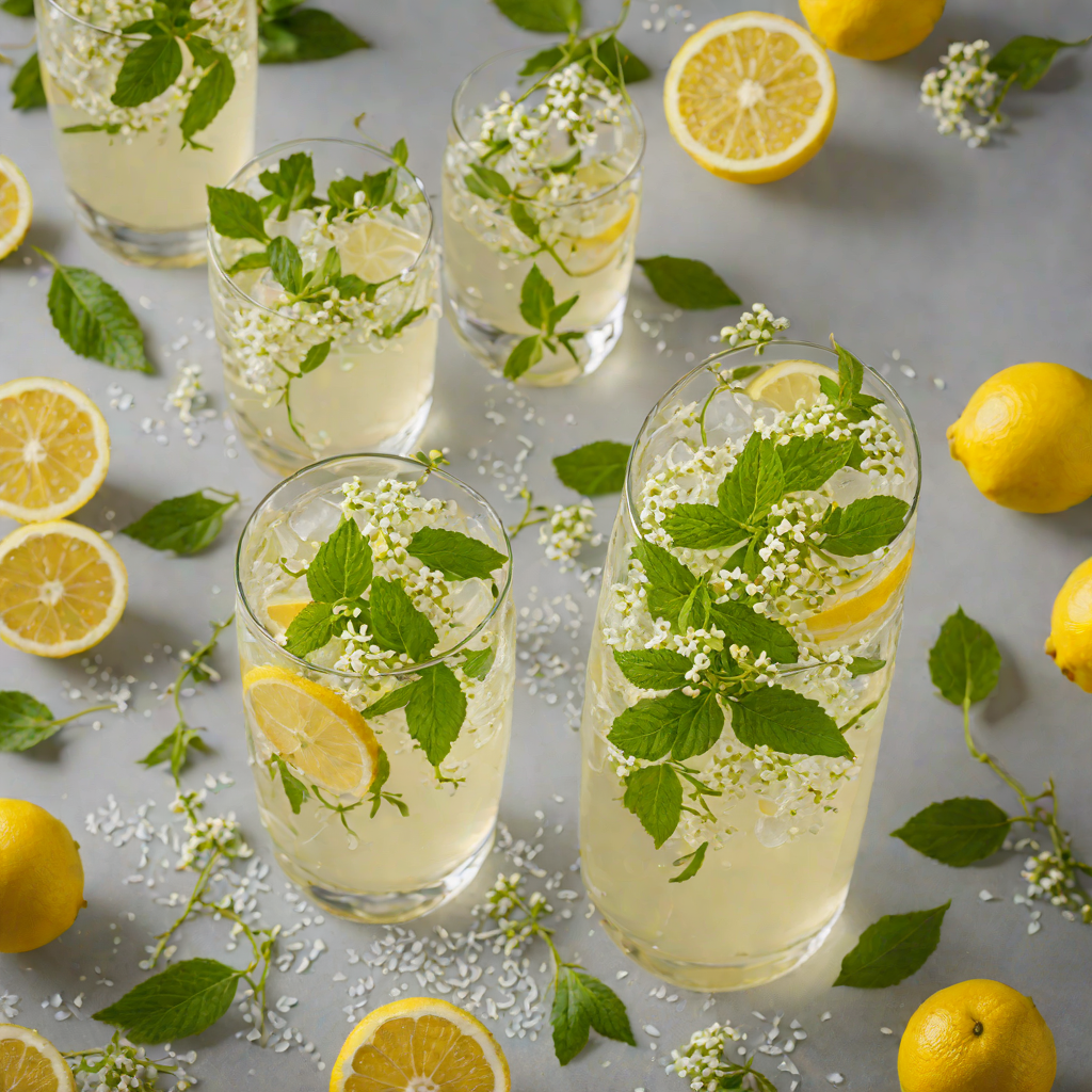 Sparkling Elderflower Summer Fizz