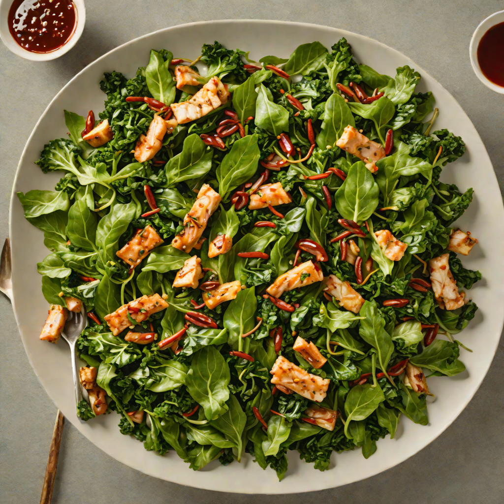 Vietnamese Tamarind and Fish Sauce Stir-Fried Greens