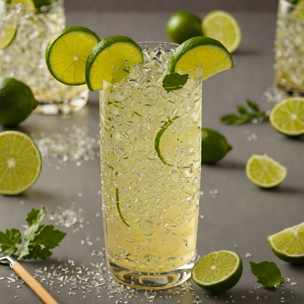 Ginger-Lime Tequila Sparkler