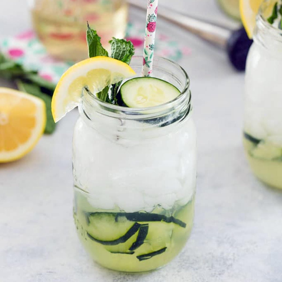 Citrus-Cucumber Vodka Collins