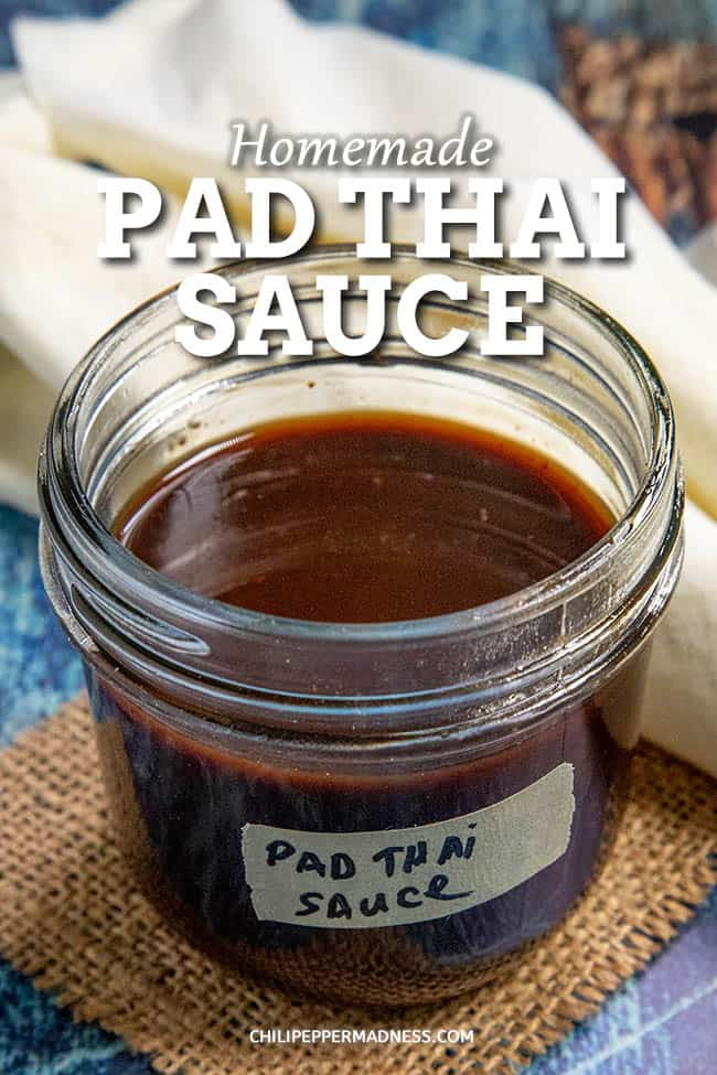Authentic Homemade Pad Thai Sauce