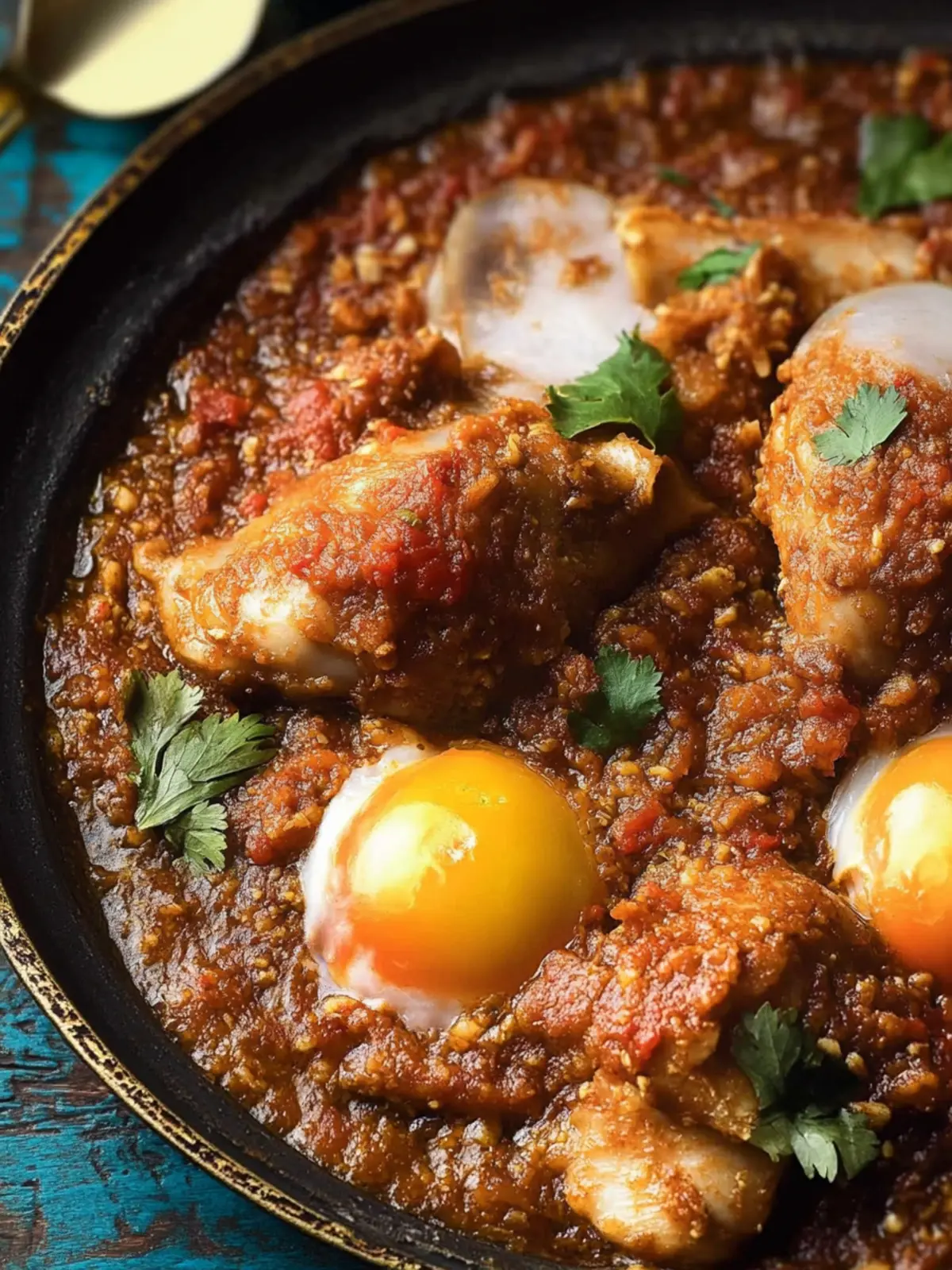 Spicy Ethiopian-Inspired Berbere Chicken Stew