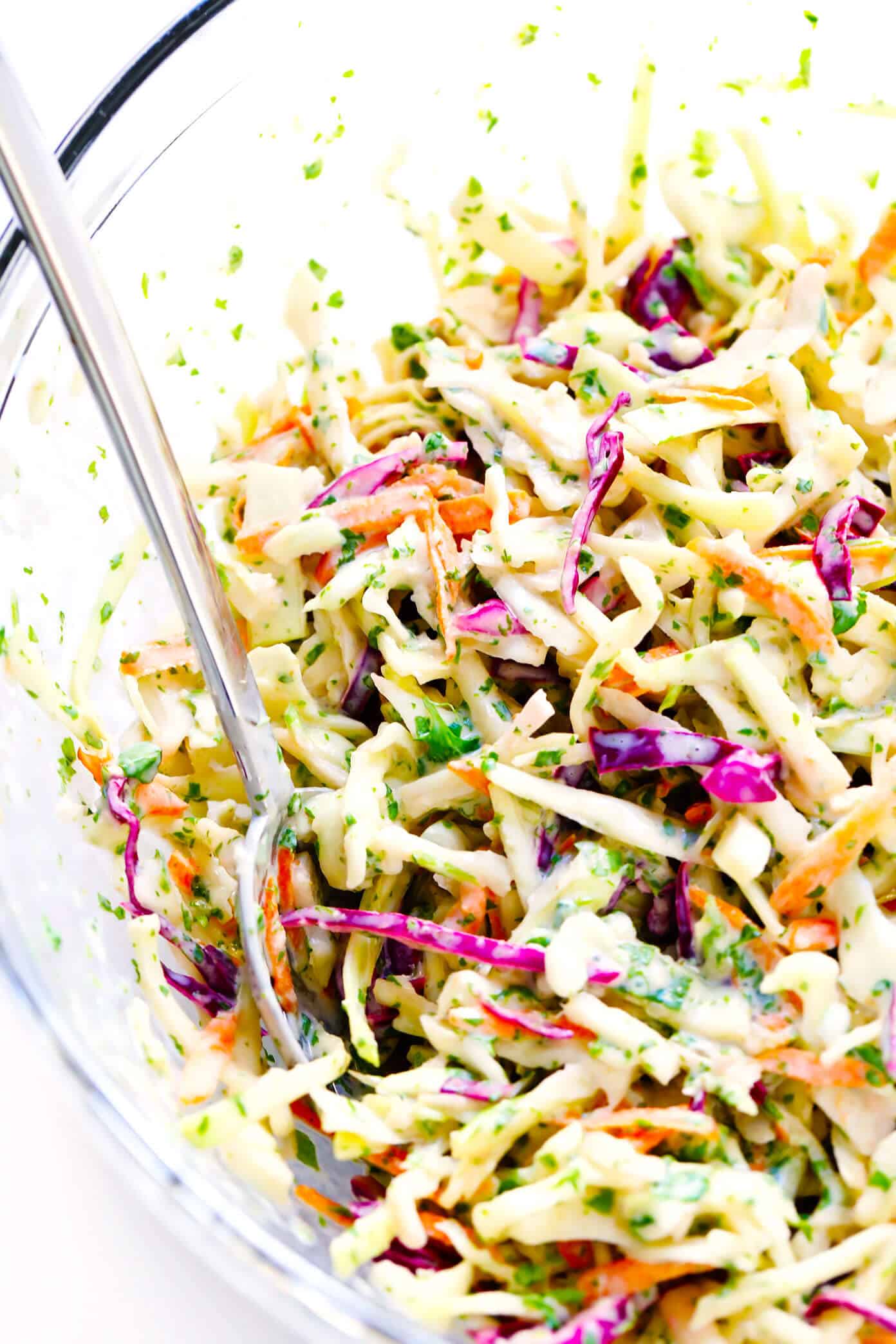 Fresh Central Texas Tex-Mex Tacos with Cilantro-Lime Slaw