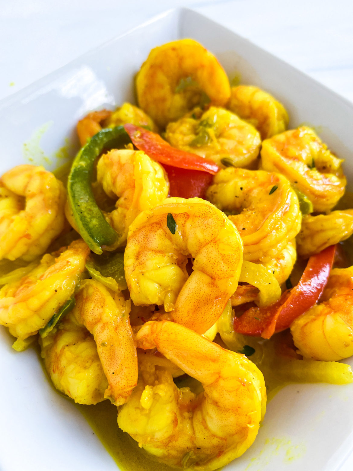 Caribbean-Inspired Coconut Curry Shrimp