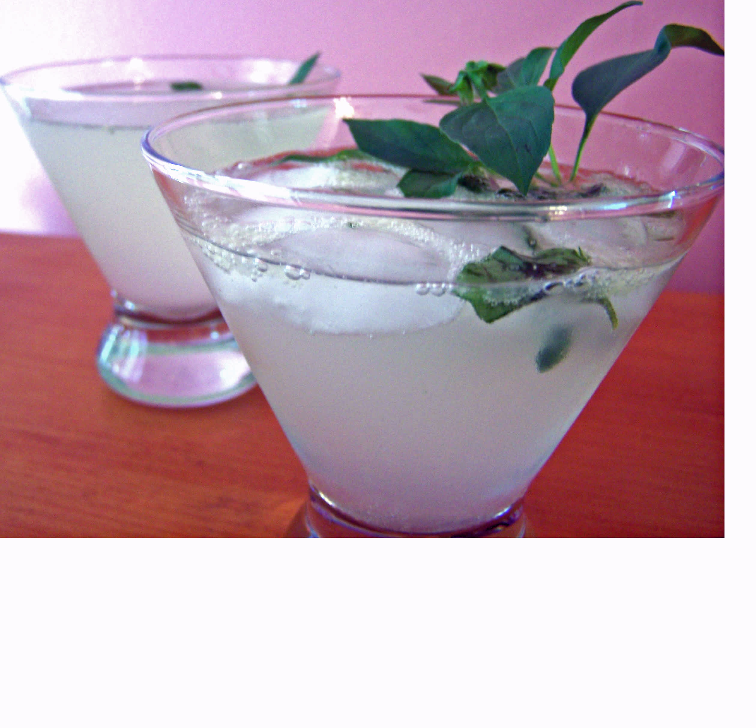 Citrus Herb Gimlet with Basil