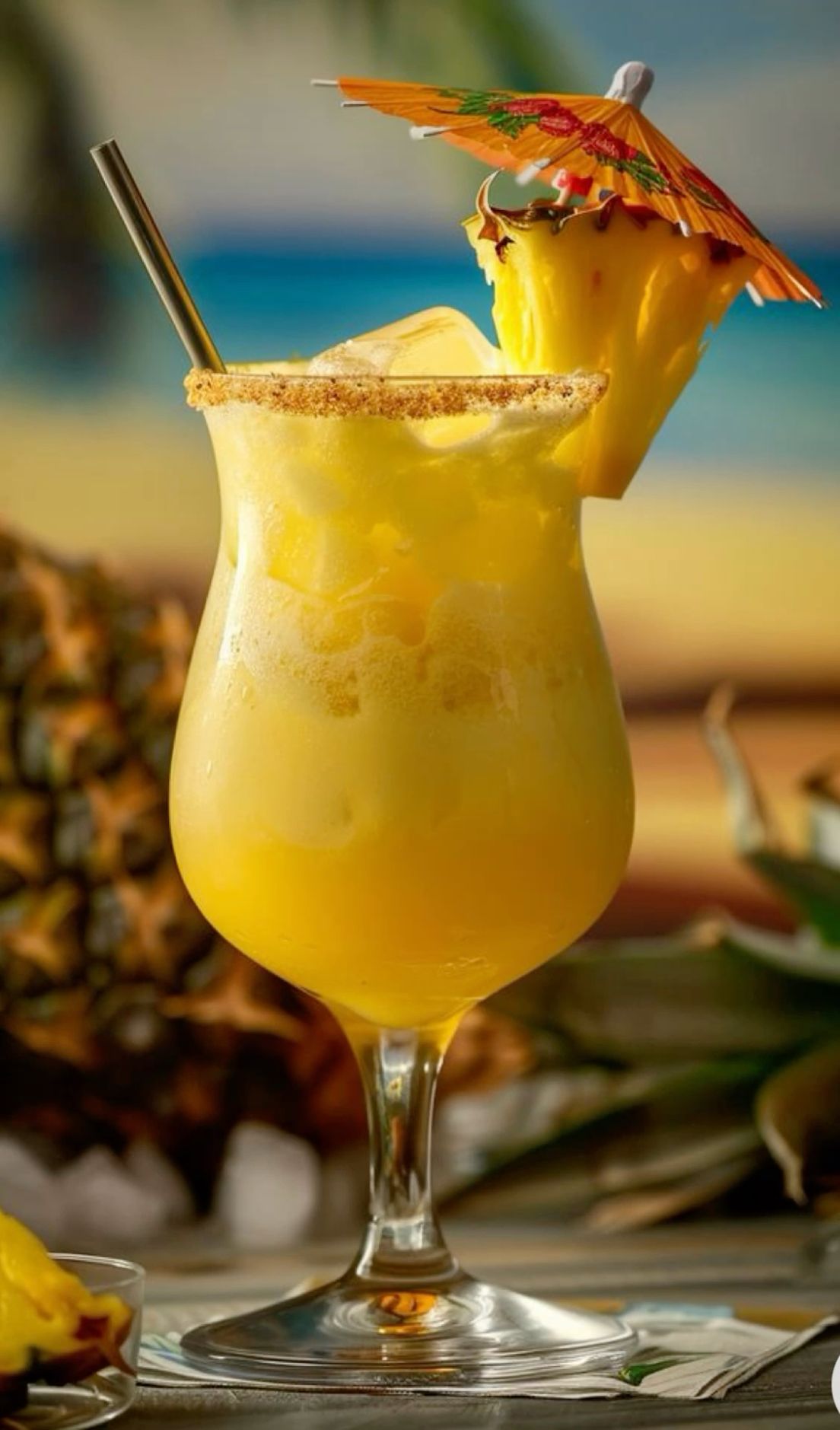 Tropical Spiced Rum Shake