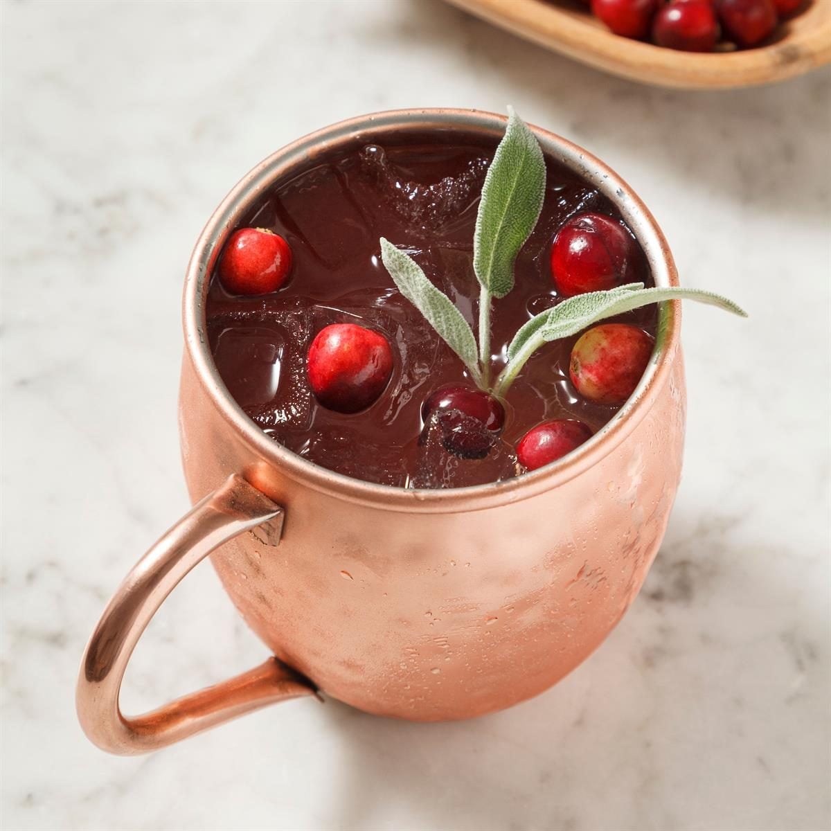 Sweet Pop Cranberry Mule
