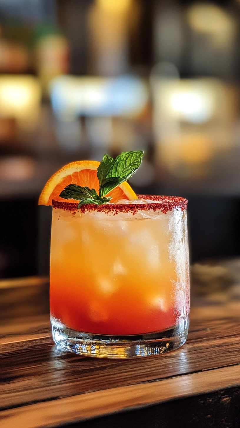 Tequila Citrus Stirred Sour with Agave
