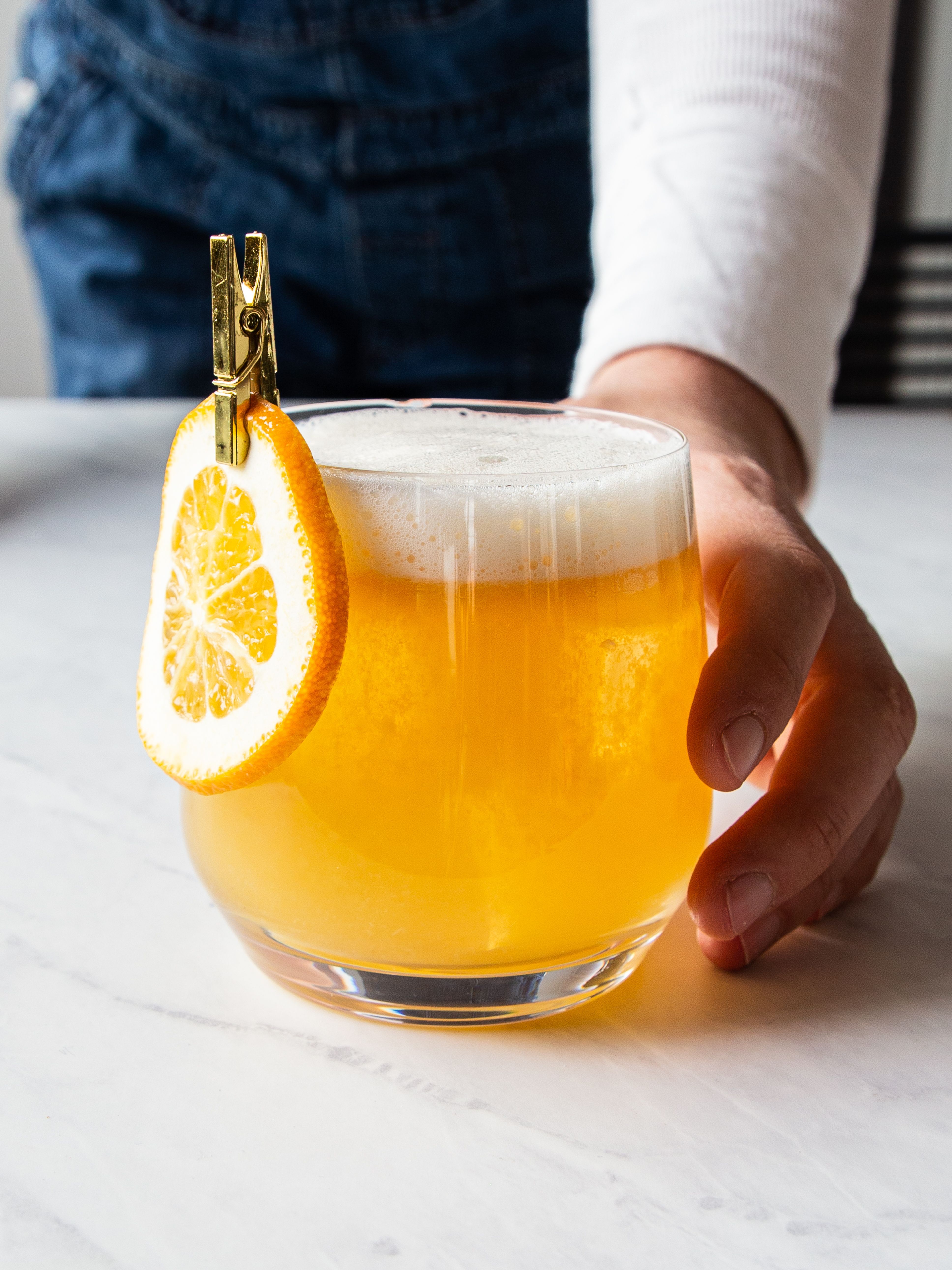 Smoky Citrus Maple Sour