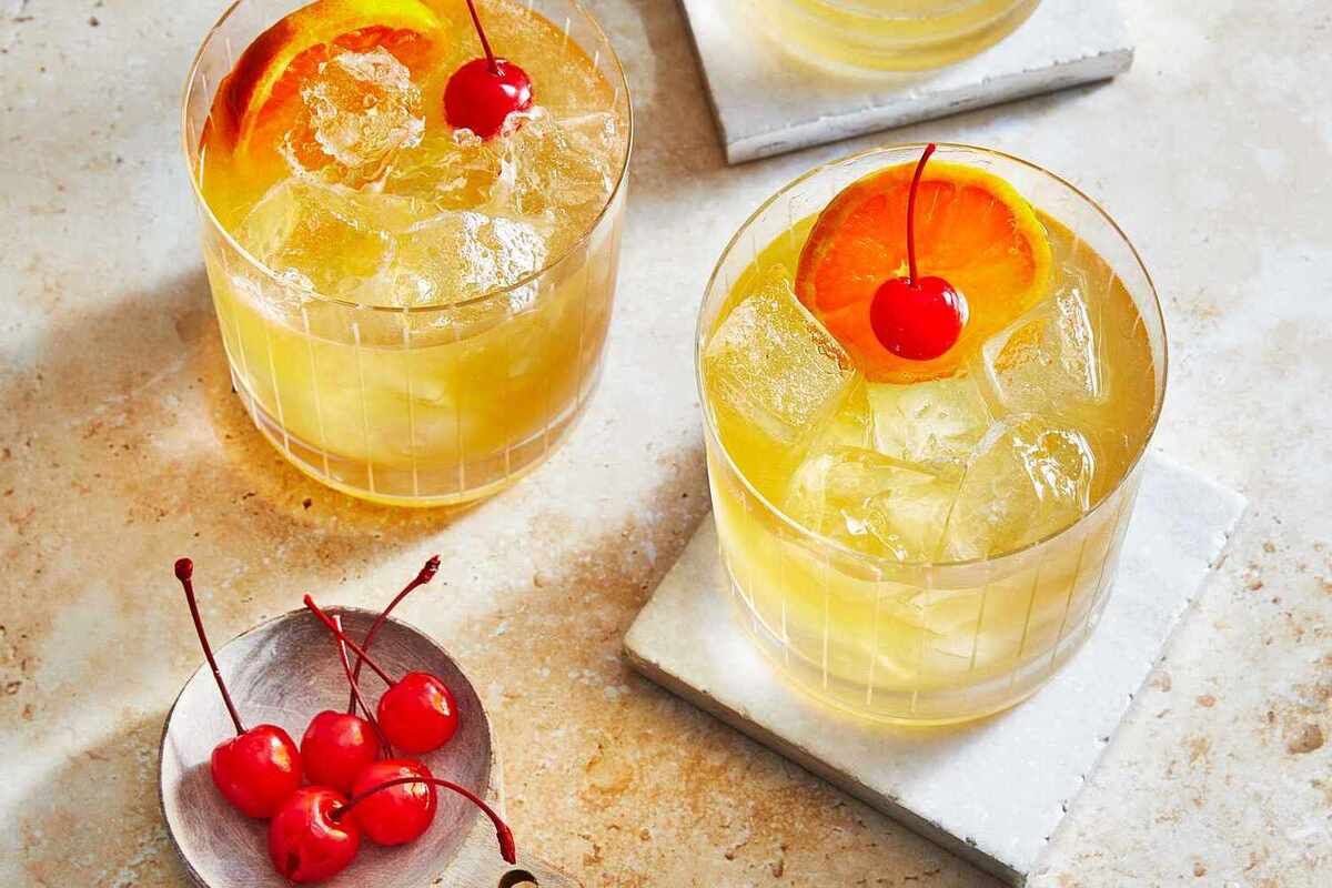 Citrus-Spiced Whiskey Sour with Cardamom Bitters
