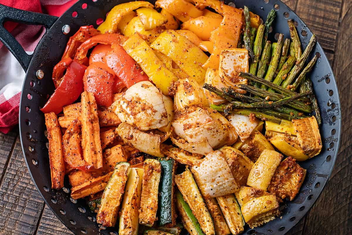 Smoky Texas Veggie Platter