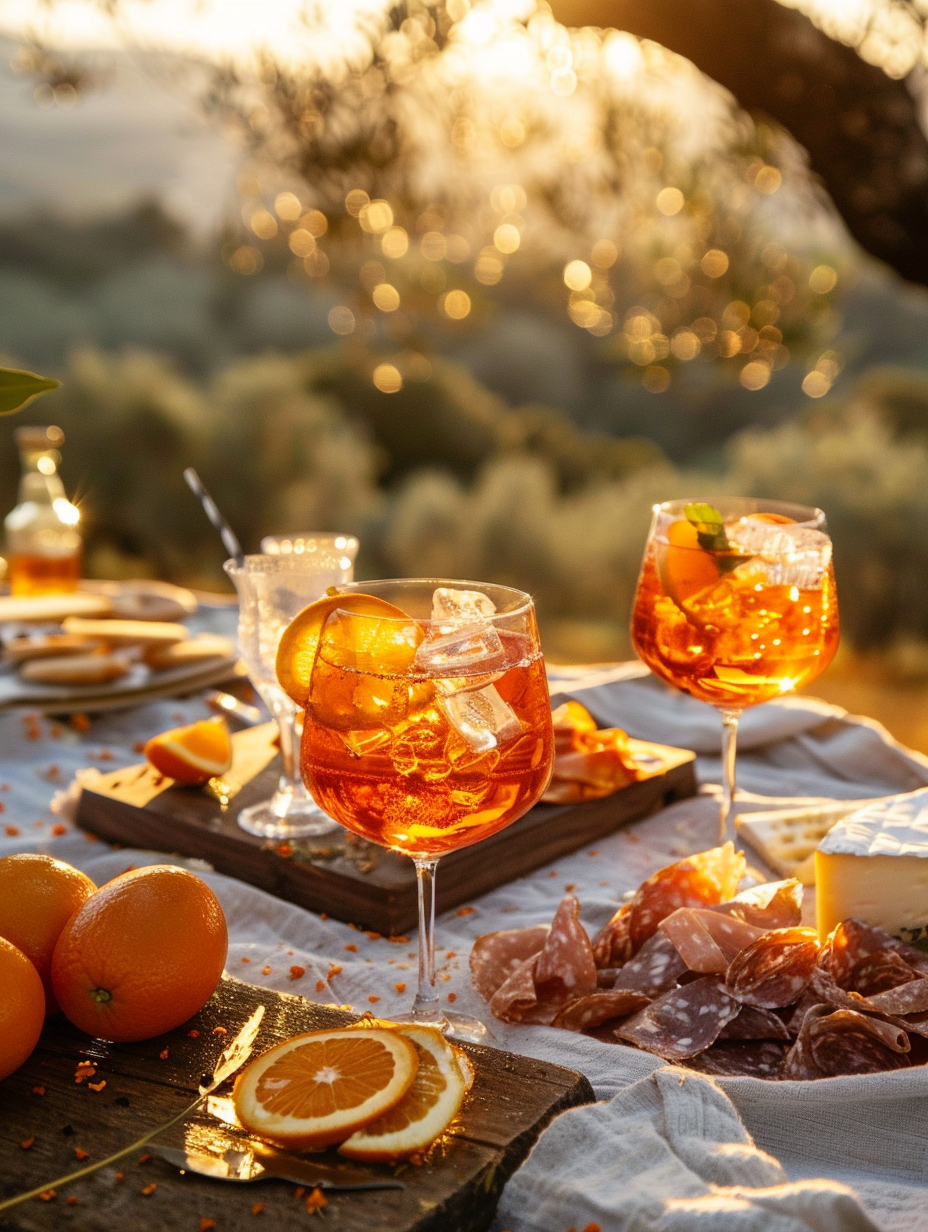 Pompeii Sunset Spritz