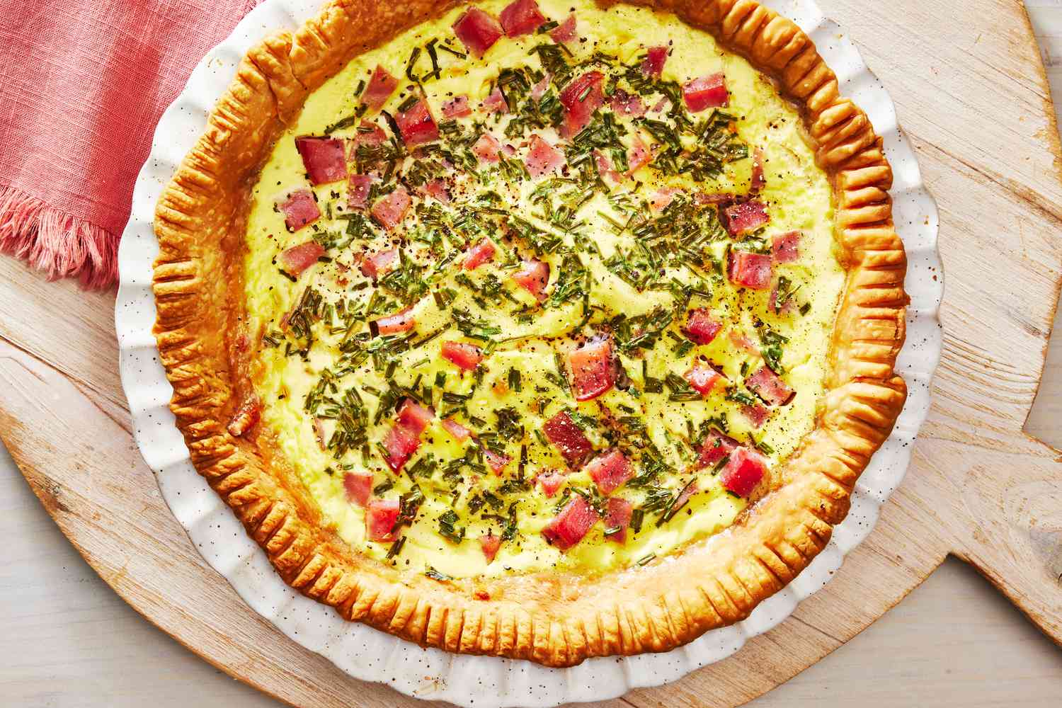 Half-Sweet Half-Savory Quiche
