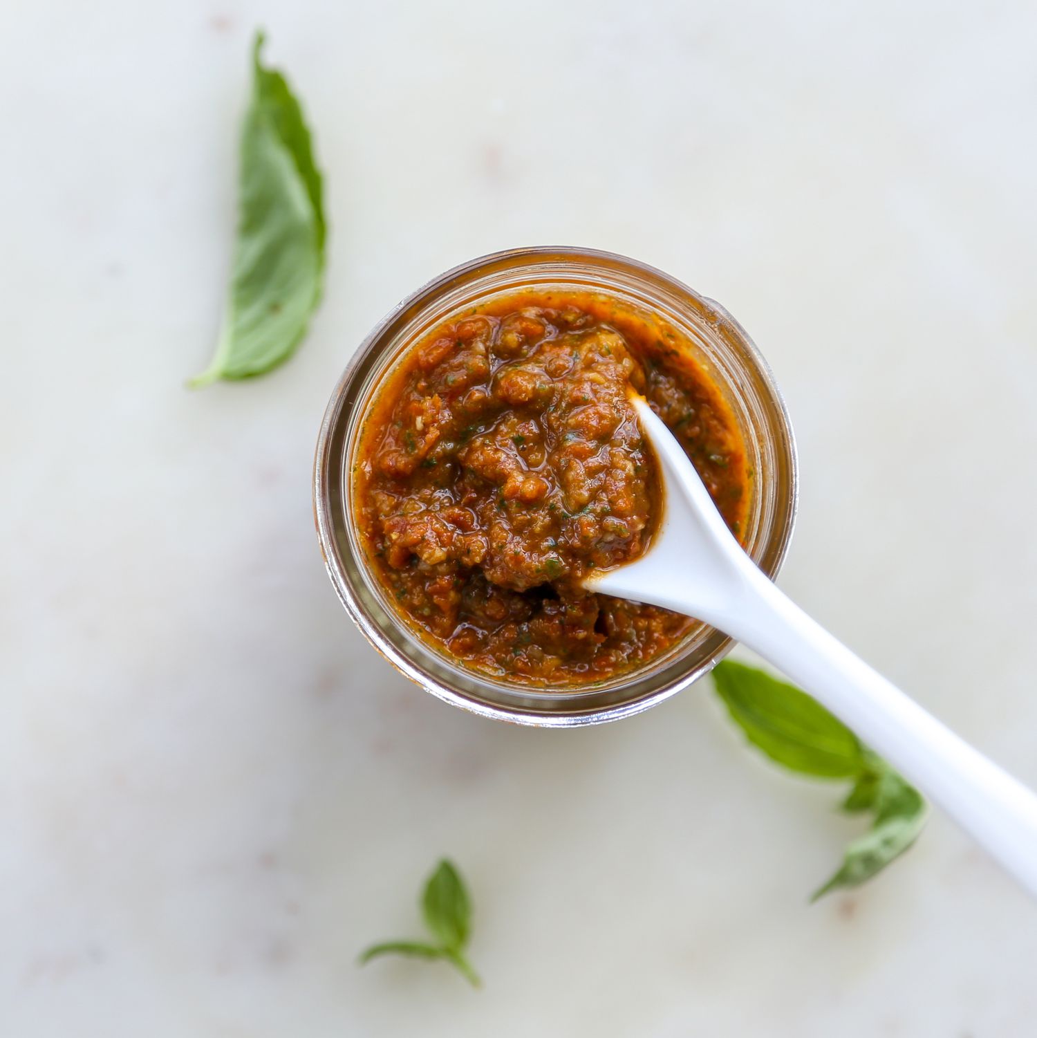 Italian Pan-Seared Sea Bass with Sun-Dried Tomato Pesto