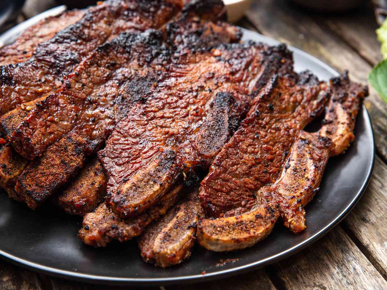 Charcoal-Grilled Korean-Style Beef Short Ribs