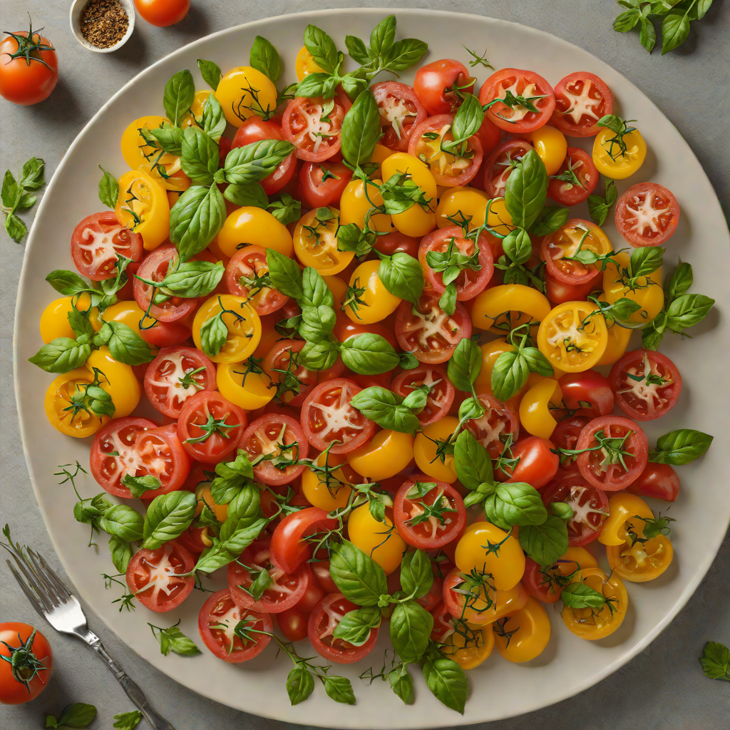 Botanical Garden Herb & Heirloom Tomato Salad