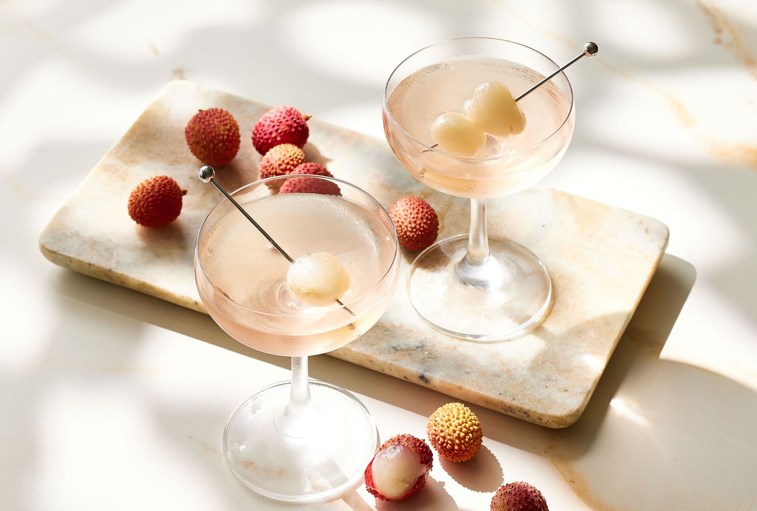 Lychee Rose Vodka Martini