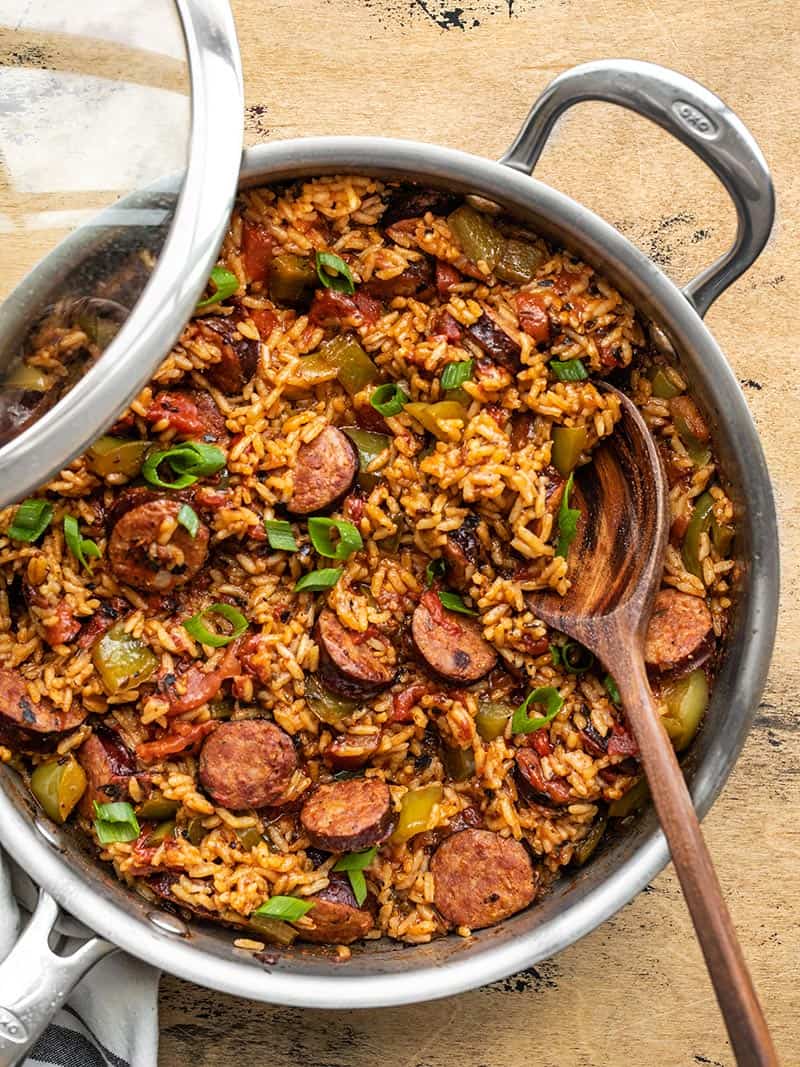 Northwest Indiana-Inspired Corn and Sausage Skillet