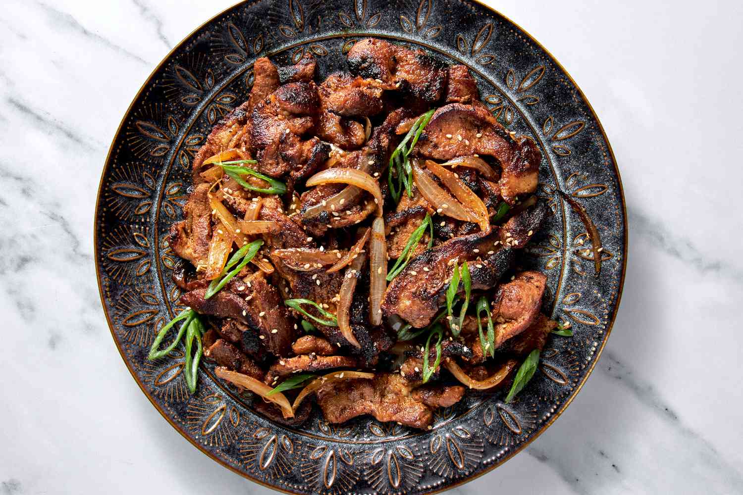 Pan-Fried Korean Spicy Pork Bulgogi