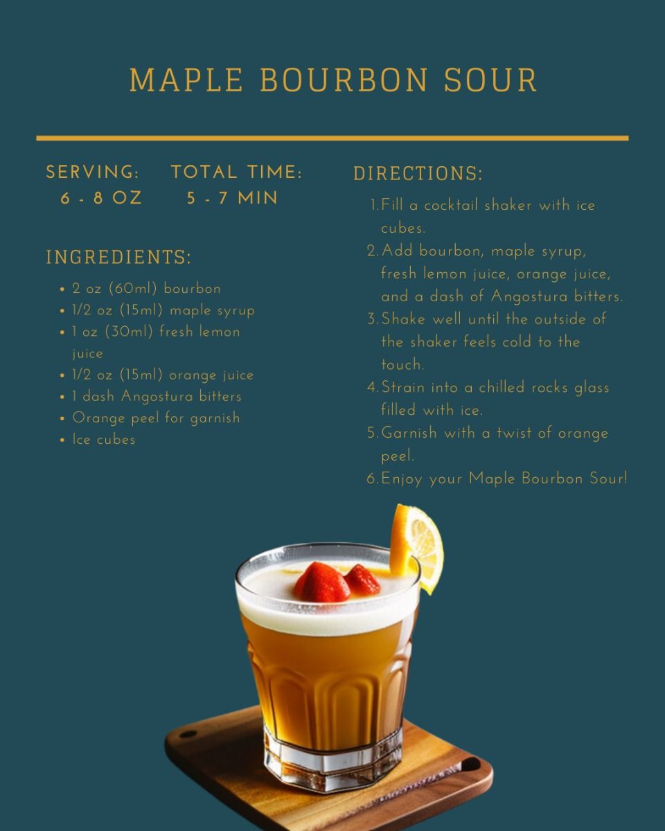 Southfield Maple Bourbon Sour
