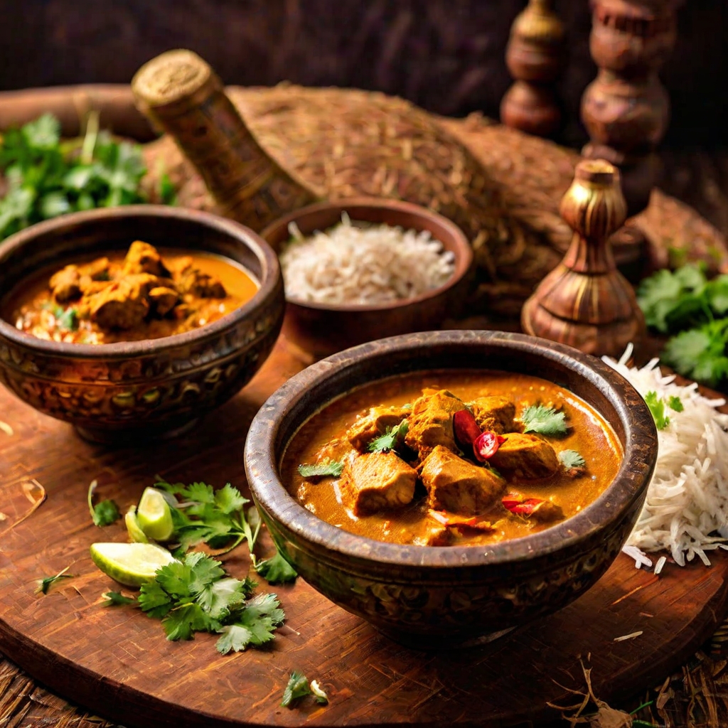 Coconut Tamarind Chicken Curry