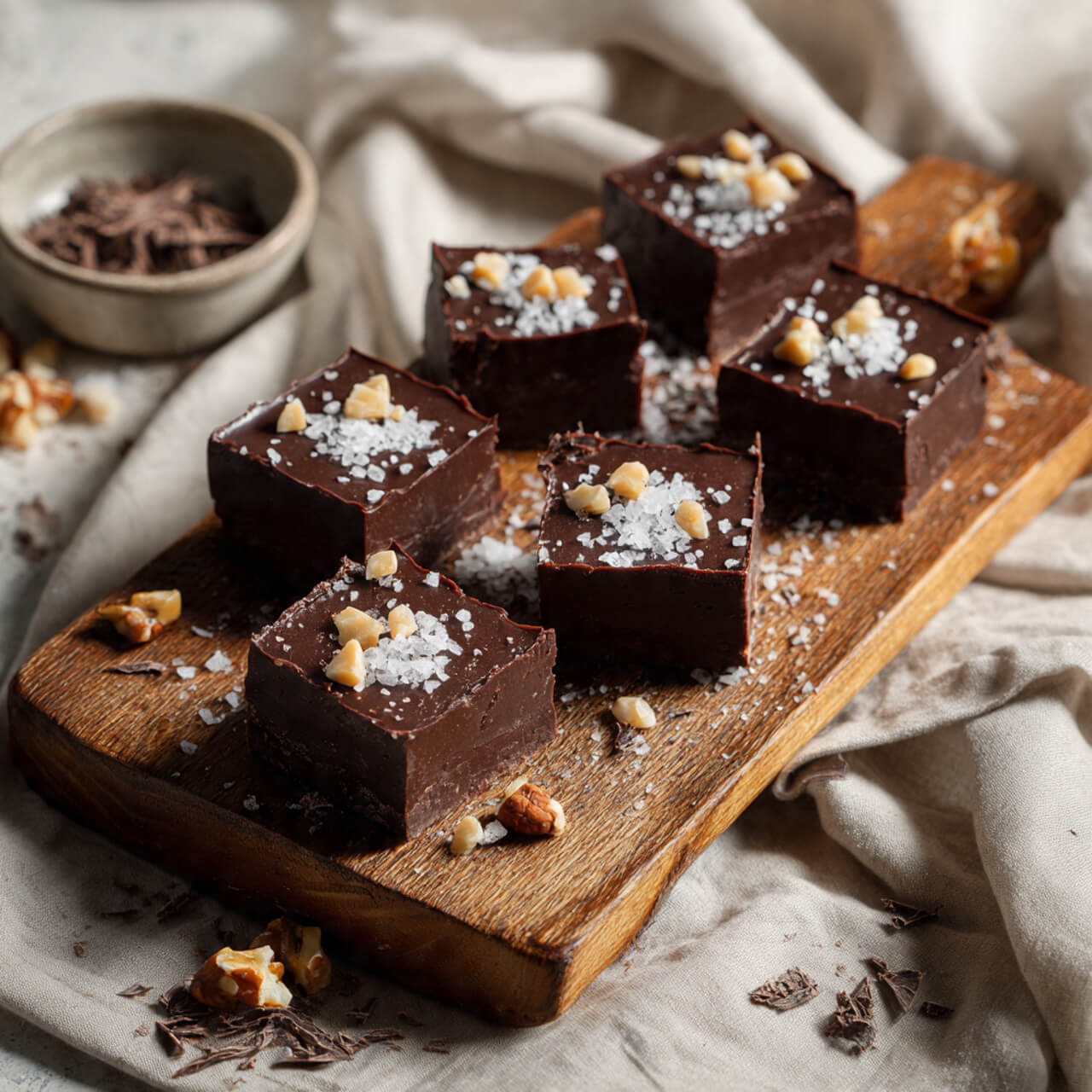 No-Bake Chocolate Fudge Bars with Sweetened Condensed Milk