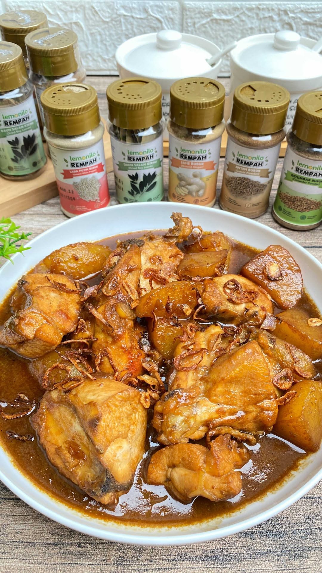 Slow-Cooked Semur Chicken with Indonesian Spices