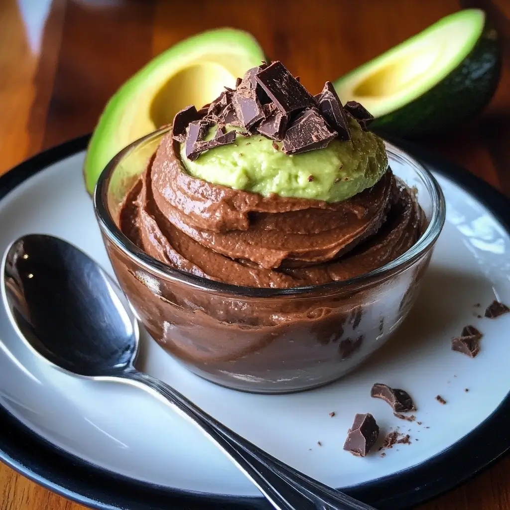 No-Bake Mexican Chocolate Avocado Mousse