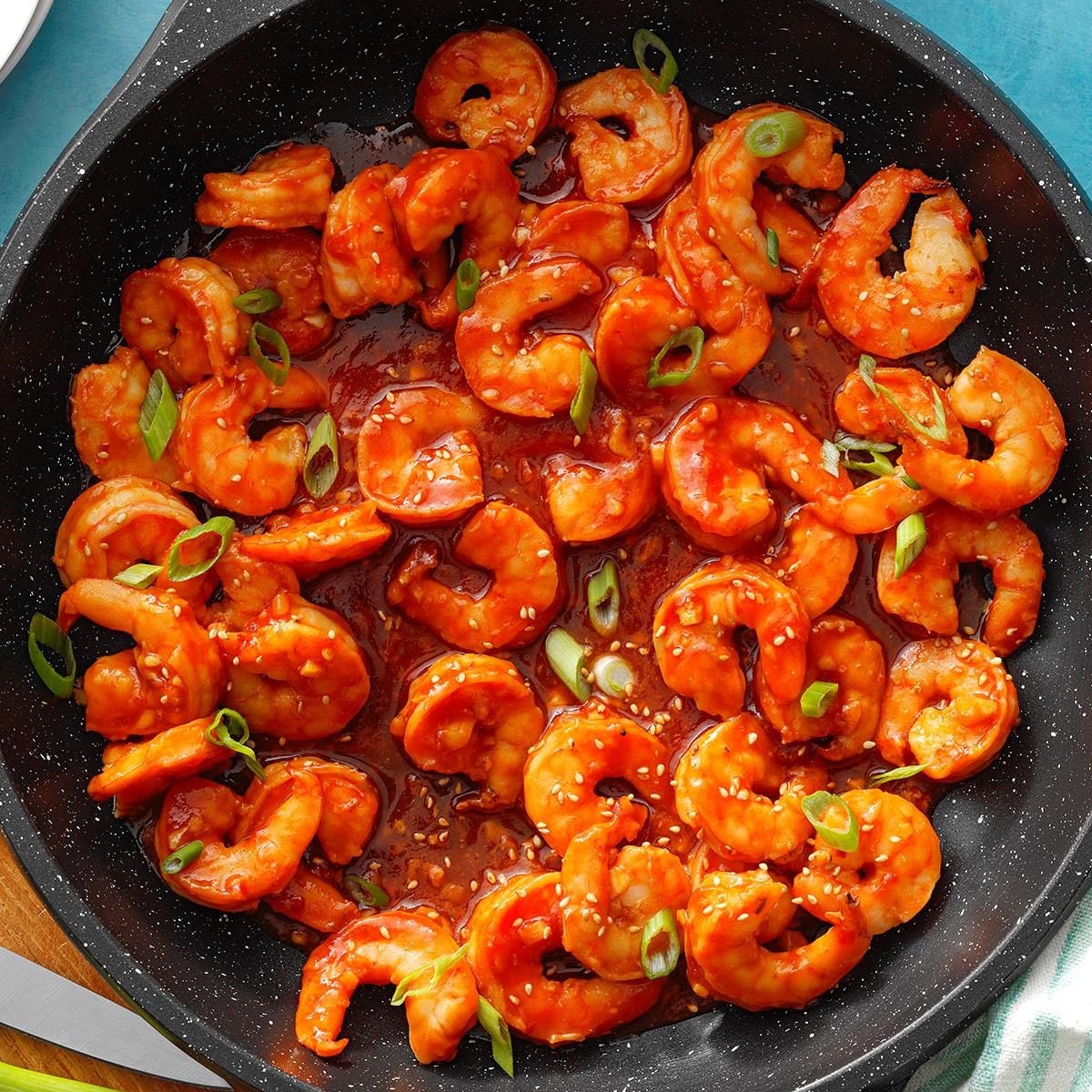 Stir-Fried Cantonese Shrimp with Sweet Tangy Sauce