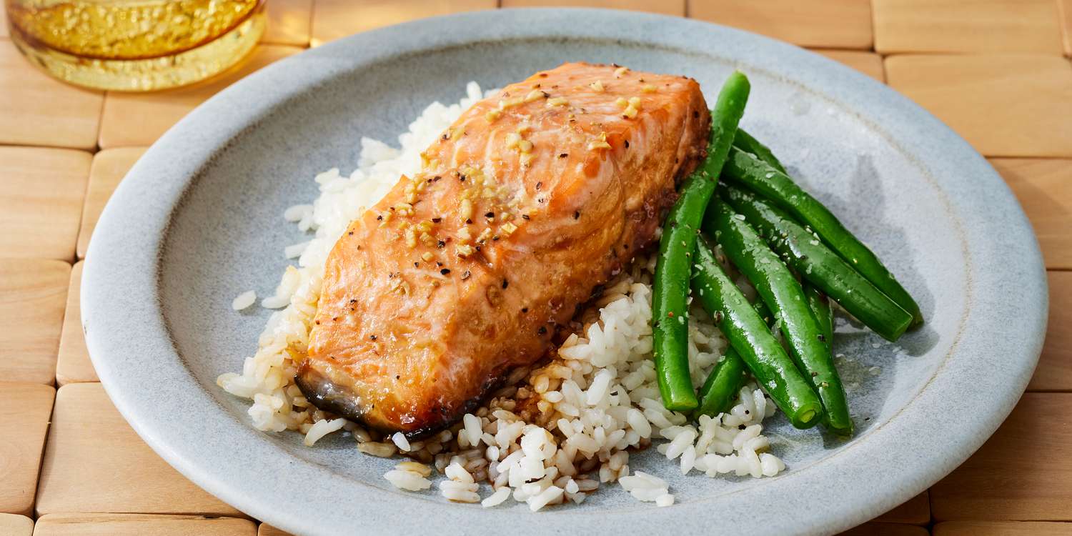 Scotch-Infused Maple Glazed Salmon