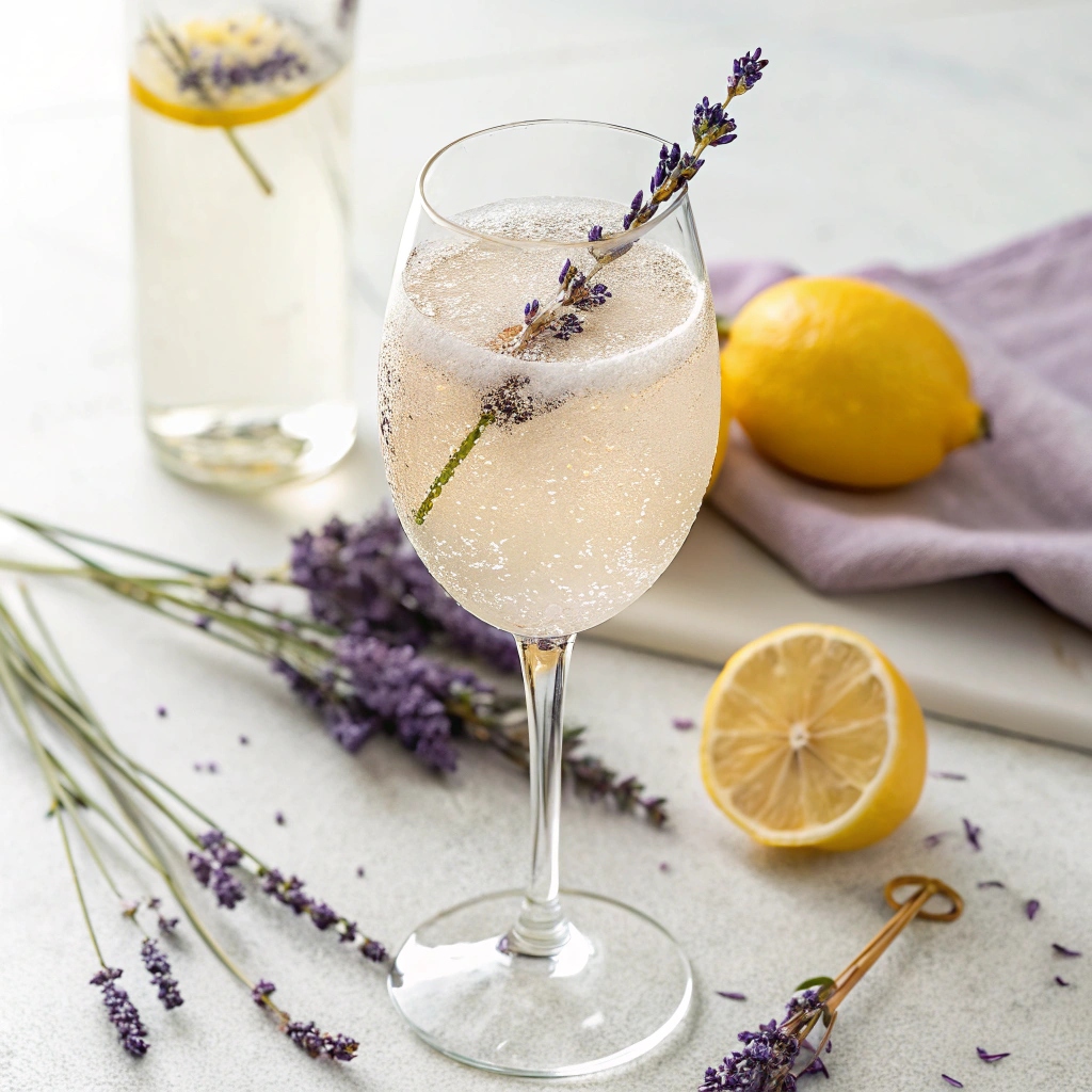 French 75 with Lavender Infusion