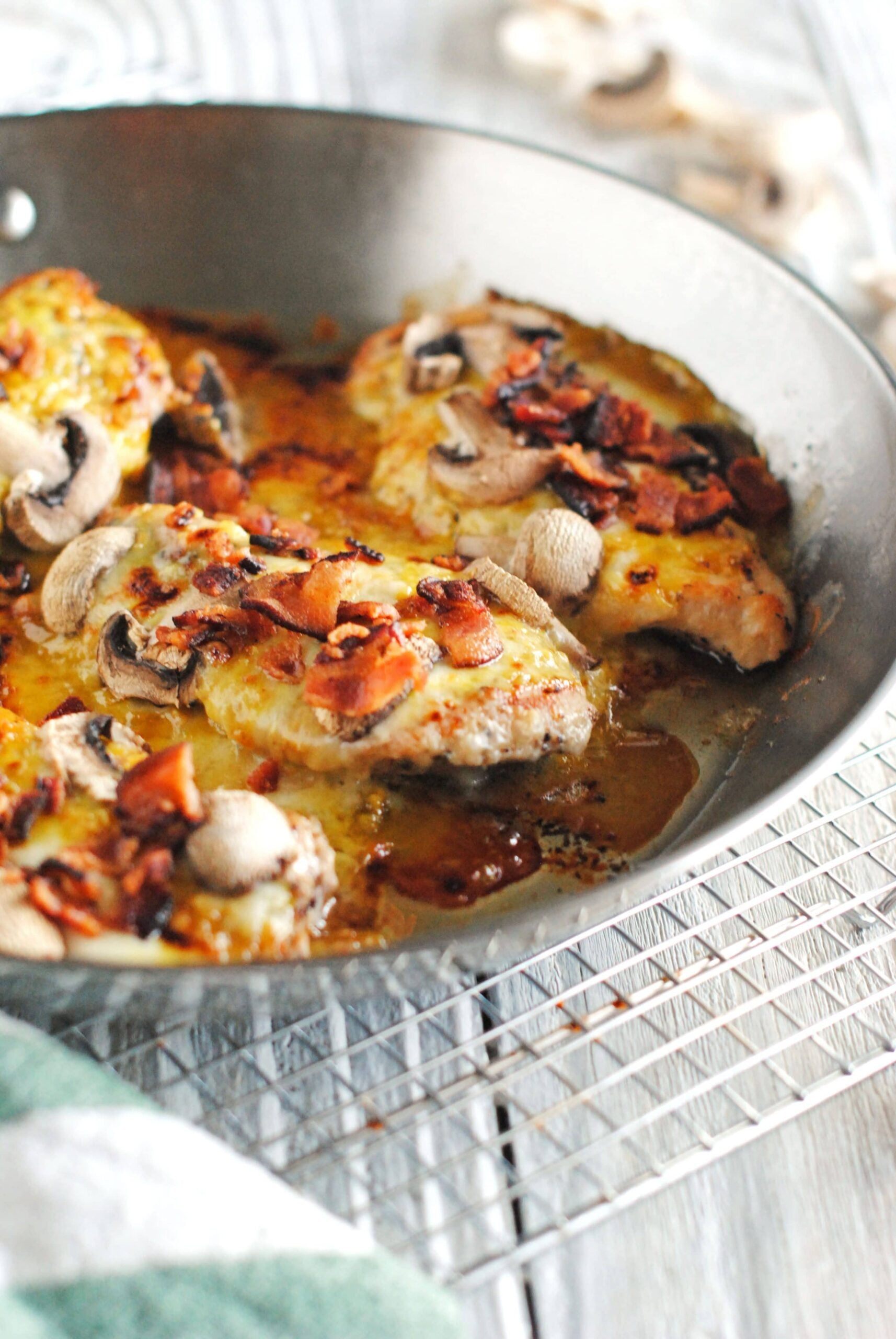 Oven-Baked Aussie Chicken with Bacon and Cheese