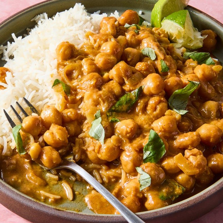 Coconut-Lime Vegan Chickpea Curry